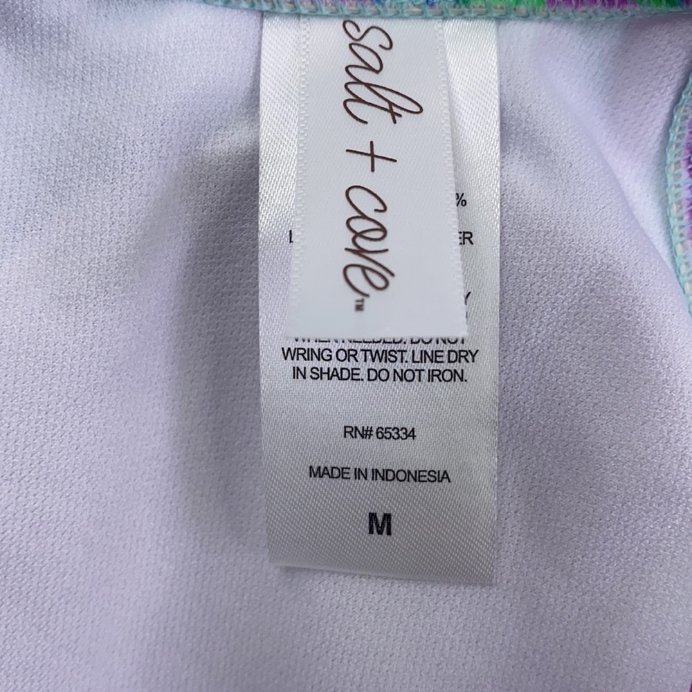 SALT & Cove Colorful Palms One Piece Swimsuit - Picture 9 of 10